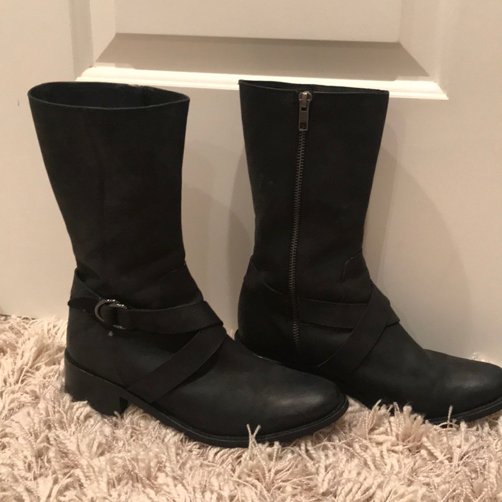 Cole Haan waterproof Moto boot